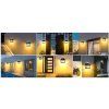 44359 8 solarni lampa s pohybovym senzorem 2 led ip54