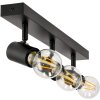 37781 stropni svitidlo viki 3x e27 cerne