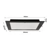 40737 1 40737 1 ctvercovy led panel zapusteny cerny 24w pc neutralni bila