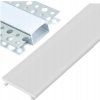 48115 stinidlo kryt na led profil 2 m matne do sadrokartonu