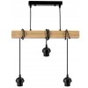 16141 5 44896 5 zavesne stropni svitidlo led dreveny tram 3xe27 lustr wire ball