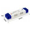 51187 4 zdroj pro led nabytek 12v 80w 6 67a ip20