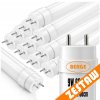 10x LED trubice 9W 950lm 60cm 6500K G13 T8 - studena biela