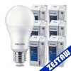 SADA 6 ks LED žiaroviek PHILIPS E27 10W 1055lm - tepla biela