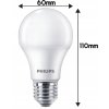 LED žiarovka E27 PHILIPS 8W 806lm 2700K A60 - tepla biela