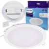 Zapustený okrúhly LED panel PHILIPS 12w - neutrálna farba