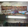 Hermetické svietidlo 120cm + 2x LED trubice vodotesné - studená biela