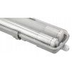 Hermetické svietidlo 120cm + 2x LED trubice vodotesné - studená biela