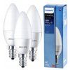 3x LED žiarovka E14 5W 470lm 94lm/w 2700k