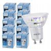 10x LED žiarovka GU10 PHILIPS 4,6W 355lm 36° teplá farba 2700k