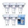 5x LED žiarovka PHILIPS GU10 3,5W 255lm 36° 2700k eyecomfort corepro