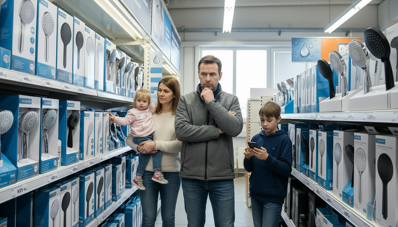 Jak vybrat správnou sprchovou hlavici pro rok 2026