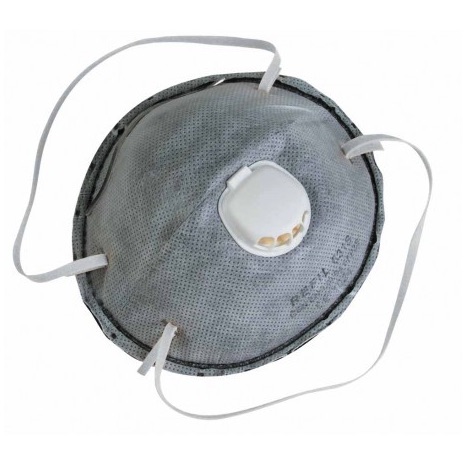 Respirátor REFIL 831S FFP2 NR, tvarovaný s výdychovým ventilom a aktívnym uhlím, ochrana do 10x NPK/PEL