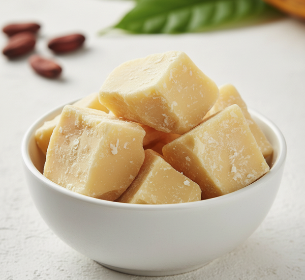 Čisté kakaové maslo, prírodné, bohaté na antioxidanty, proti vráskam a na suchú pleť. 500 g