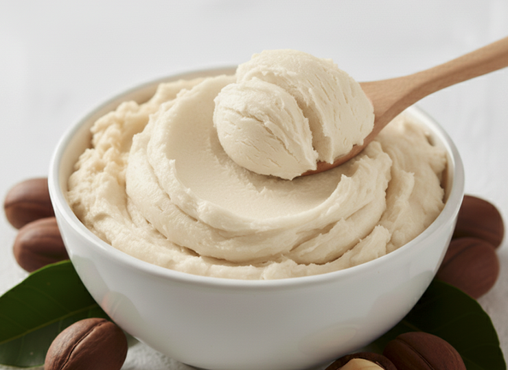 Hydratačné makadamové maslo na výrobu krémov, balzamov a vlasových masiek. 200 g