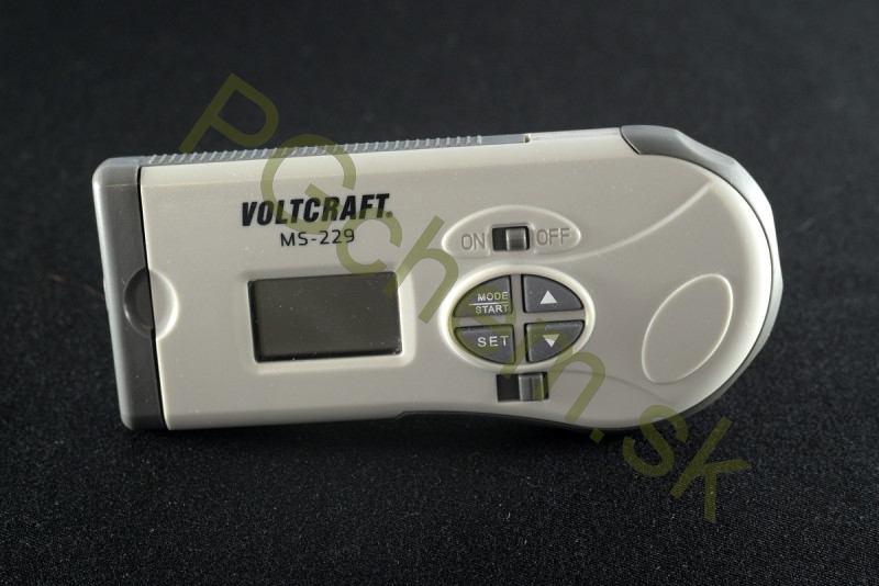 Digitálna skúšačka batérií Voltcraft MS-229 LCD, tester na okrúhle a gombíkové články (1.2V - 12V), meranie kapacity v %.