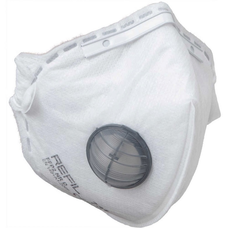 Respirátor REFIL 731 skladací FFP2 NR, s výdychovým ventilom, ochrana do 10x NPK/PEL, proti prachu a aerosólom
