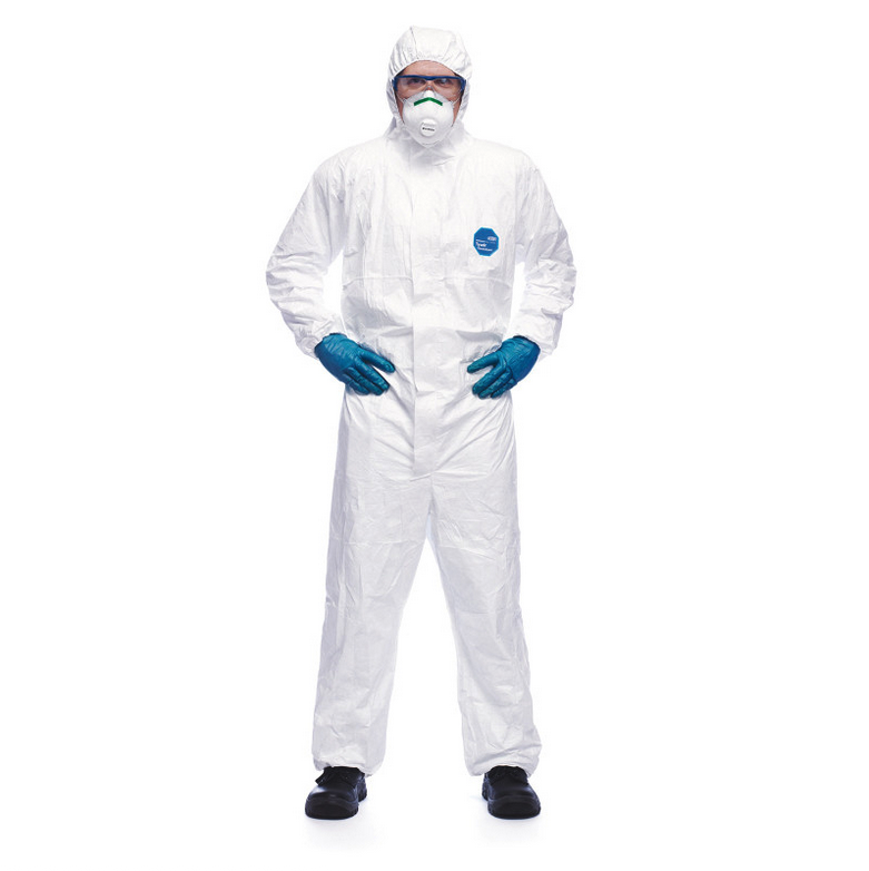 Ochranná kombinéza Tyvek® Classic Xpert (Typ 5/6), biela, antistatická (EN 1149-5), ochrana proti prachu a chemikáliám L
