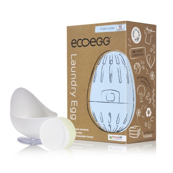 Ecoegg prací vajíčko na 70 praní bavlna, detox tableta, držák na vajíčko
