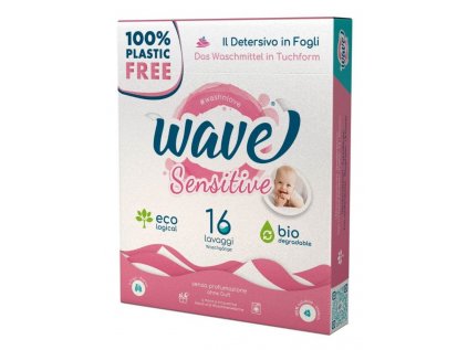 WAV001 3314 praci prouzky wave sensitive bez vune na 16 prani