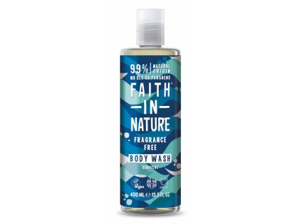 FIN008 faith in nature prirodni sprchovy gel bez parfemace 400ml 1451