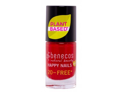 BNC024 benecos lak na nehty vintage red 20 free 5 ml