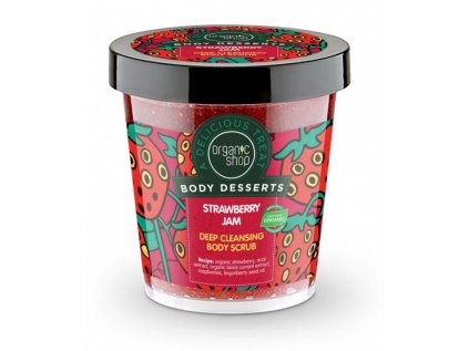 1813 organic shop body desserts strawberry jam deep cleansing body scrub 1024x768