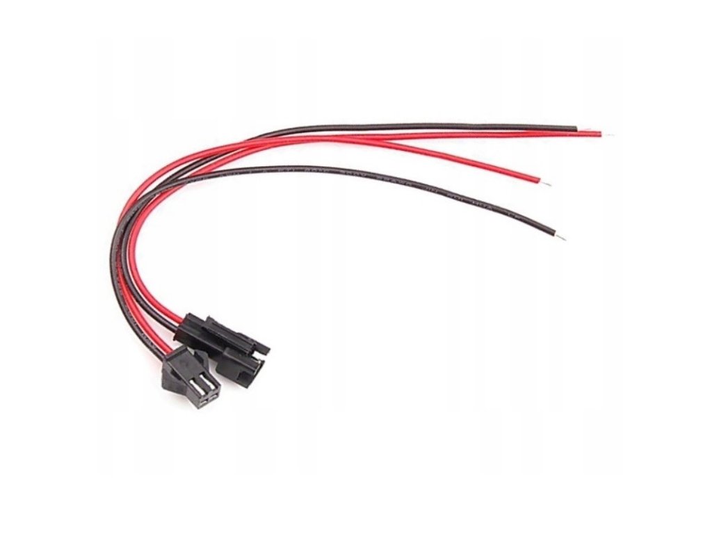 Quick connector - 2pin - single color - pár Male/Female