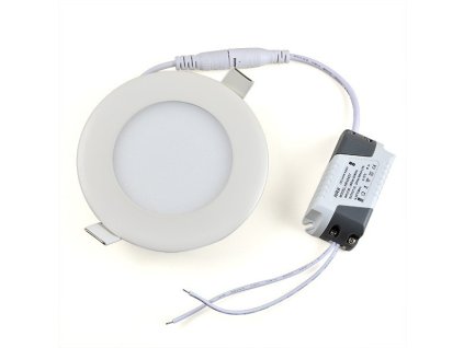 LED panel Round 120mm 6W 460Lm Natural White LUMENIX