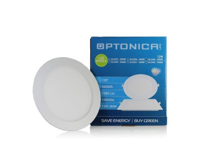 LED panel Round 170mm 12W 840Lm Natural White Optonica