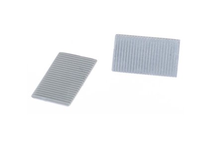 Koncovky pre hliníkový profil PRISADENÝ 19x19mm-S16 - zliatina hliníka/pár