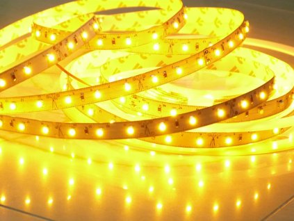 LS Whitenergy 60LED SMD3528 4,8W Yellow 12V