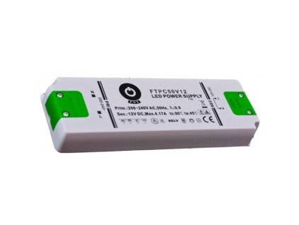 LED nábytkový stmievateľný napájací zdroj 24V-50W IP20 FTPC50V24-D