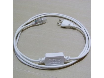 Napájací kord pre AC 230V LED pásy - 2m