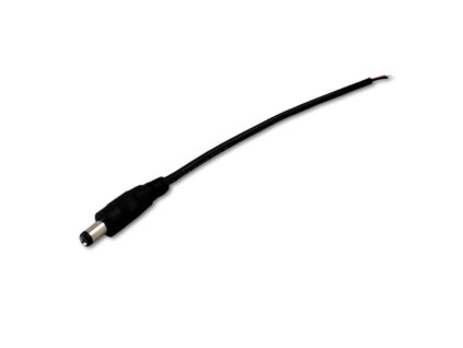 Napájací konektor DC5,5/2,1 - samec s vodičom 10cm