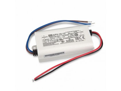 LED napájací zdroj 12V-15W Mean Well IP30 APV-16-12