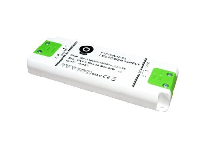 LED nábytkový napájací zdroj 12V-60W IP20 FTPC60V12-C2