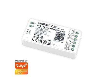 WiFi/RF/Bluetooth prijímač pre riadenie LED pásov RGB 12A DC12/24V MiLight FUT037W
