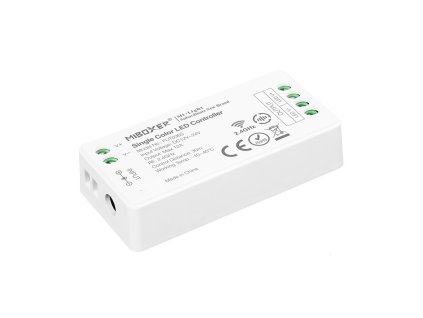 RF prijímač pre riadenie LED pásov SINGLE COLOR - stmievač  DC12/24V 12A MiLight FUT036S