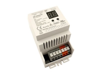 Stmievač pre LED pásy - DALI - 4x5A DC12/36V PWM SR-2303DIN