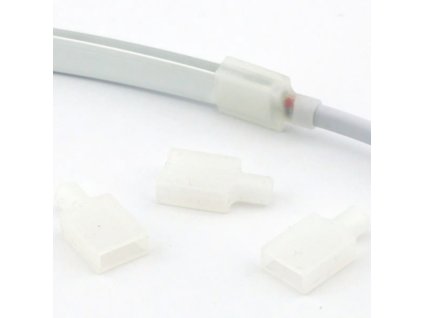 Silikónová koncovka pre NEON FLEX tubu 6x13mm pre 8mm LED pásy