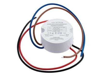 Napájací zdroj do elektroinštalačnej krabice 12V-25W ecolight