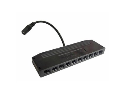 Rozbočovač napájania/Spliter-Single color 10-way MINI PlugBox