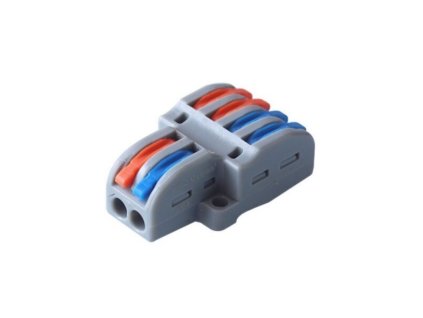 WAGO svorka bezskrutková - rozbočovacia 6x0,08-2,5mm/6x0,08-4mm - OPTO-6508