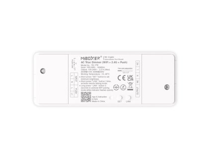 Triakový WiFi a RF stmievač 1x2,27A, AC100-240V, MiLight TRI-PW