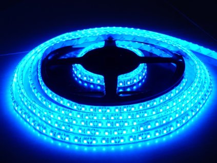 LS 120LED SMD3528 8W 180Lm Blue 12V IP65 (IP65 by silicon gum)