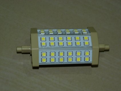 R7S - 118mm 36LED SMD5050 8W 640Lm Warm White