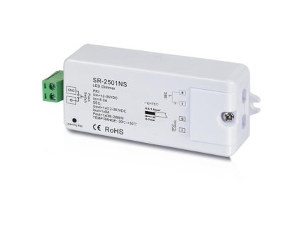RF prijímač pre stmievanie LED pásov 1x8A SR-2501NS