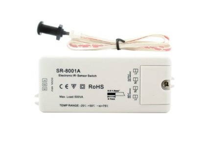 Bezdotykový IR spínač 100-240V AC/500W SR-8001A