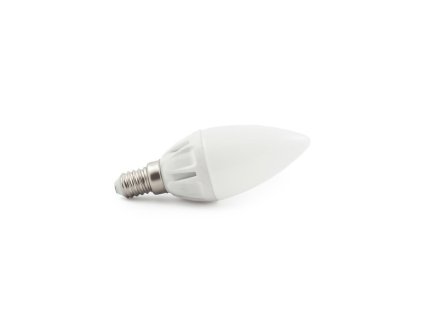 E14 35LED SMD3014 4W 280Lm Cold White Candle Milk Cover